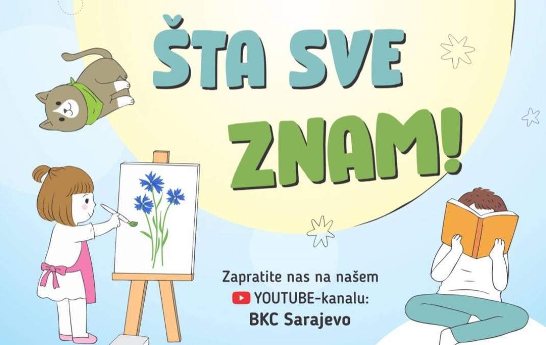 JU Bosanski kulturni centar Sarajevo predstavlja serijal edukativnih emisija o darovitoj djeci 'Šta sve mogu, šta sve znam'